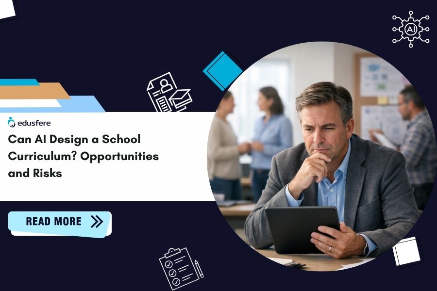 Can AI Design a School Curriculum? Opportunities and Risks in K-12 Education